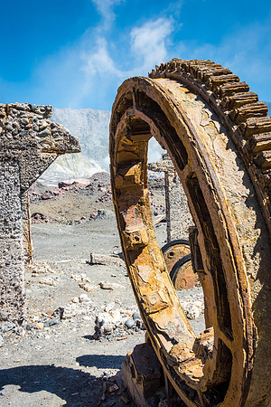 Old Sulphur Mine Remains -4