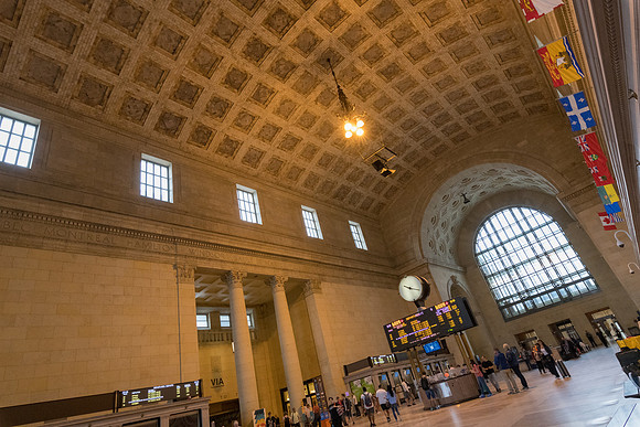 Inside Union station