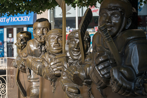 Hockey Hall of Fame Statue -3