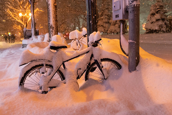 Snow Bycicles