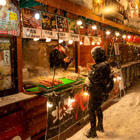 Food Stall in the Snow -4