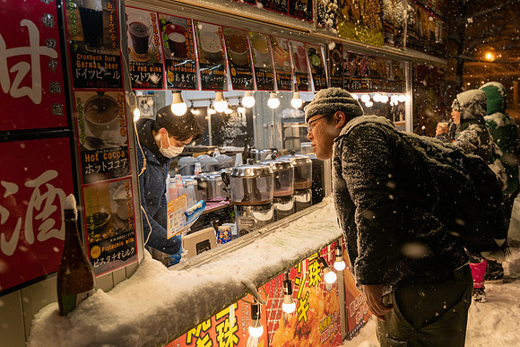 Food Stall in the Snow -6