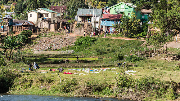 Ranomafana Village Scene -1