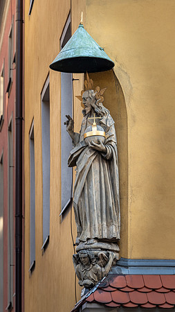Religious Street Statue