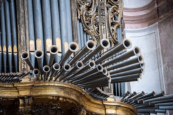 National Pantheon of Santa Engracia - Organ Pipes