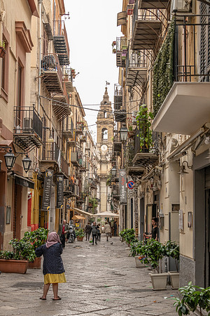 Palermo Street Scene -1