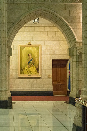 Painting of Queen Elizabeth II