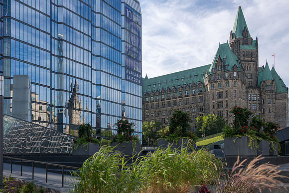 Parliament West Block Reflection -1