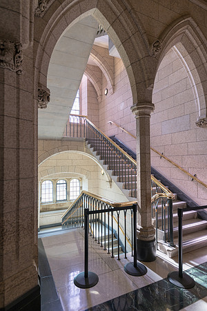 Ottawa Parliament Stair Cases