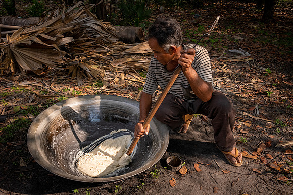 Stirring the Sugar -4