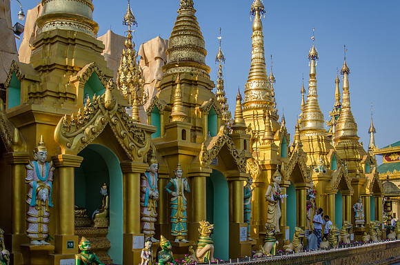 Yangon - Shwedagon pagoda -2