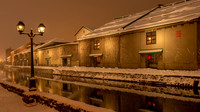 Otaru Canal at Night -3