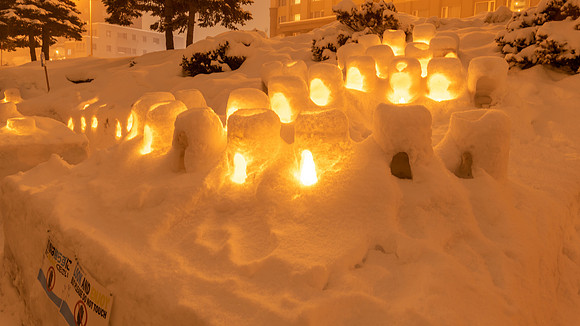 Otaru Snow Path Festival -5