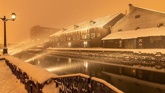 Otaru Canal at Night -5
