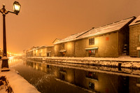 Otaru Canal at Night -4