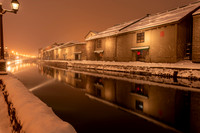 Otaru Canal at Night -2