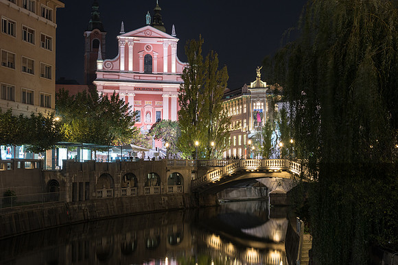 Ljubljana at Night -5