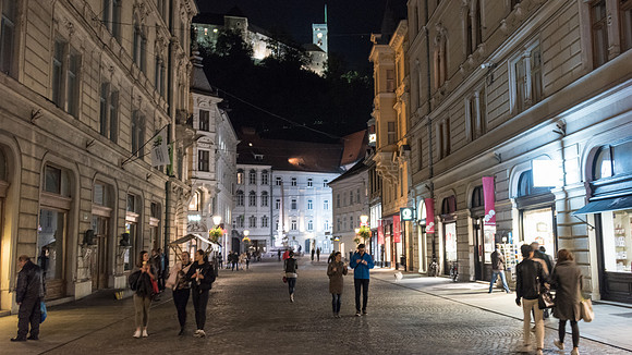 Ljubljana at Night -1