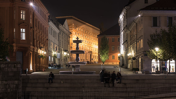 Ljubljana at Night -6