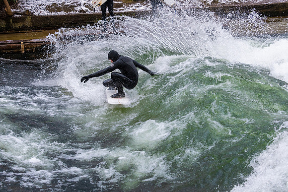 Winter Surfing in the English Garden -12