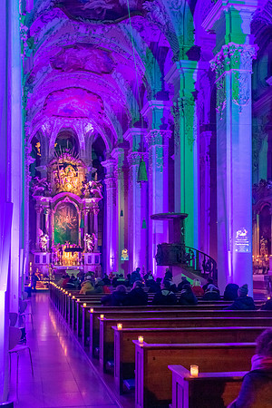 Interior of Heilig-Geist-Kirche Church -1