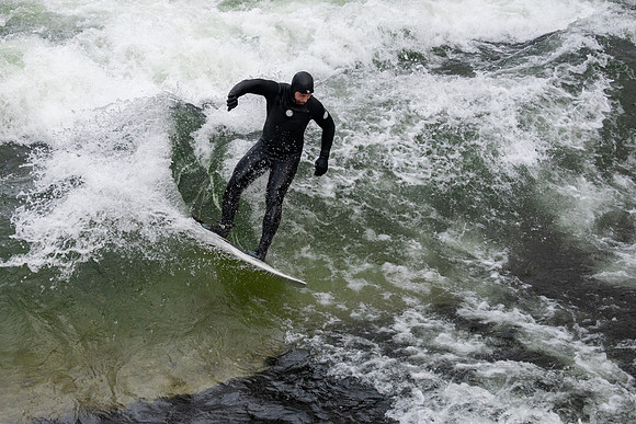 Winter Surfing in the English Garden -9