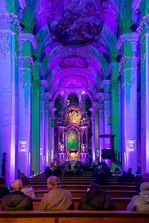 Interior of Heilig-Geist-Kirche Church -2