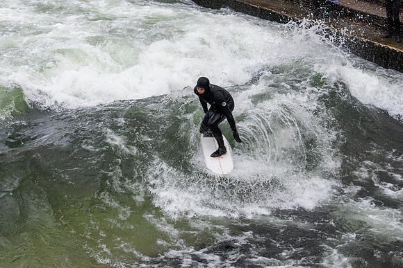 Winter Surfing in the English Garden -10