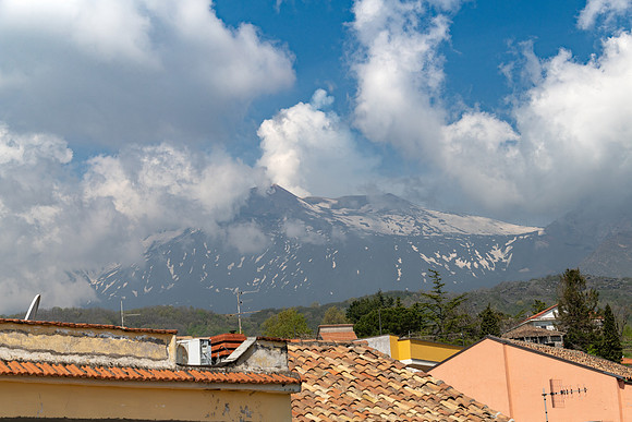 Mount Etna & Clouds -2