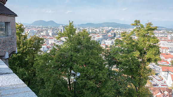 Ljubljana Castle View -2