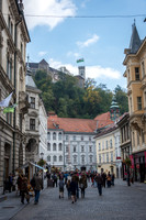 Castle from Stritarjeva ulica