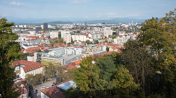 Ljubljana Castle View -1
