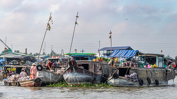 Cai Rang Floating Market -2