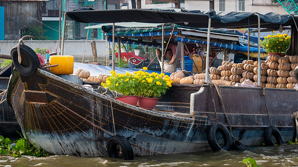 Cai Rang Floating Market -5