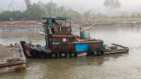 Mekong Barge -4