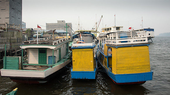 Tourist Boats at Kumai