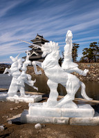 Matsumoto Castle Ice Sculptures -3