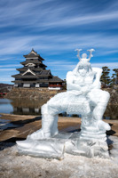 Matsumoto Castle Ice Sculptures -1
