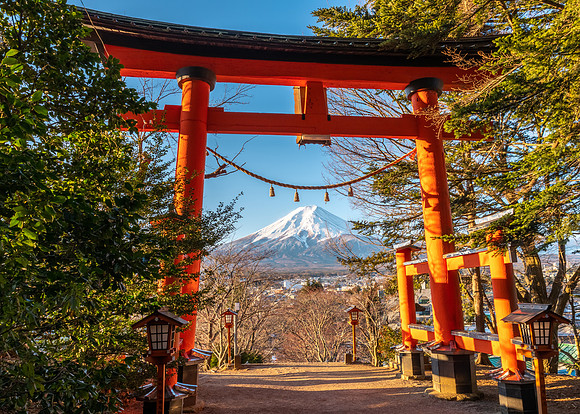 Chureito Pagoda Tori Gate