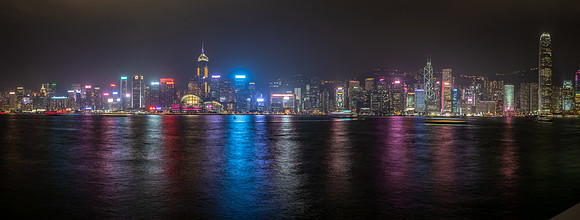 Hong Kong Island Night View -2
