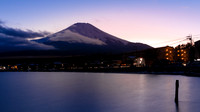 Fuji Sunset from Lake Yamanaka -2