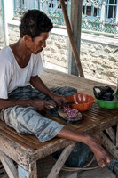 Preparing Goat Meat for Lunch