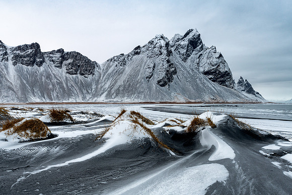 Stokksnes/Vestrahorn Mountain & Black Beach -3