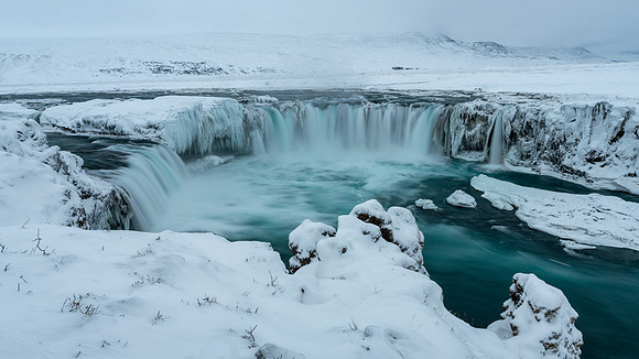 Godafoss Waterfall -1