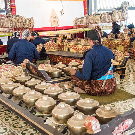 Royal Palace Musiciand and Gamelan -8