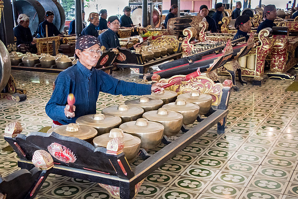 Royal Palace Musiciand and Gamelan -4