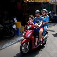 Family with Scooter -2