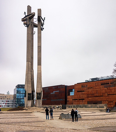 Gdansk Monument to the Fallen Shipyard Workers of 1970 -1
