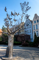 Gdansk Millenium Tree Solidarity Sculpture