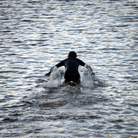 Paddling downstream to catch the wave, Maisemore